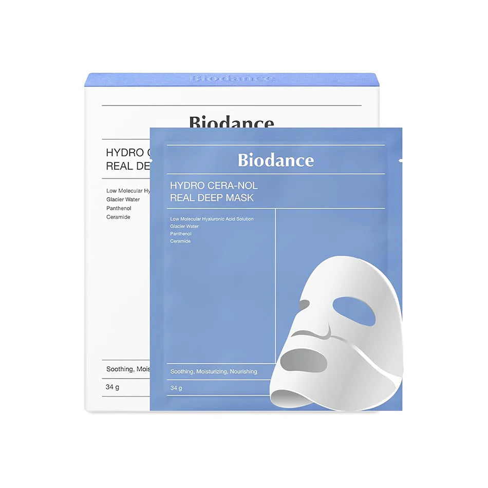 Biodance Hydro Cera-Nol Real Deep Mask Sheet 4P